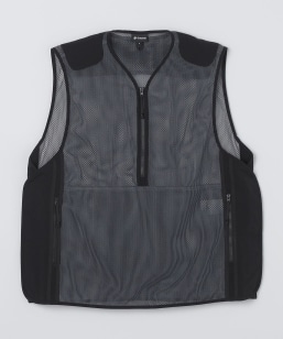 Goldwin: TONALITH MESH HALF ZIP VEST