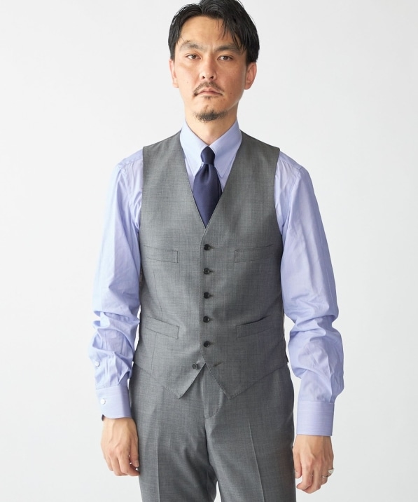 SHIPS: LORO PIANA FABRIC �I�[�X�g�����X �V���[�N�X�L�� �x�X�g