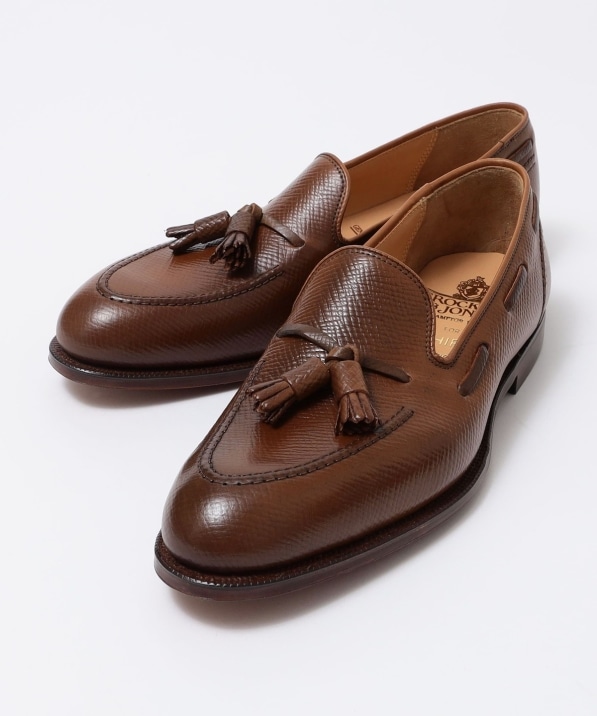 �ySHIPS�ʒ��zCROCKETT&JONES: CORDOVAN RUSSIA/HATCH �^�b�Z�����[�t�@�[