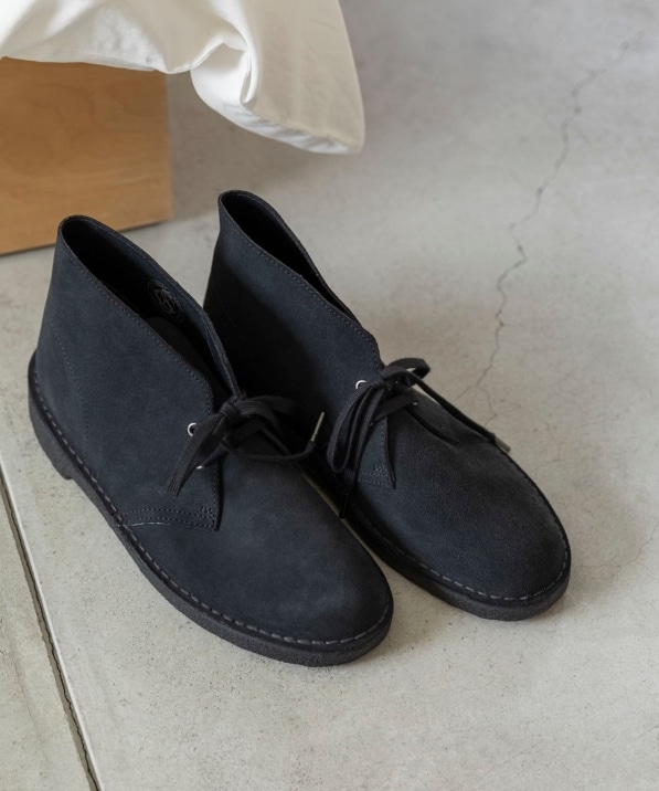 �ySHIPS EXCLUSIVE�zCLARKS: DESERT BOOTS DARK NAVY