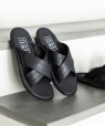 �ySHIPS �ʒ��zISLANDSLIPPER: �N���X ���U�[ �T���_�� �u���b�N
