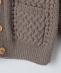 INVERALLAN: 4A ARAN CARDIGAN �A���� �J�[�f�B�K��