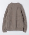 INVERALLAN: 4A ARAN CARDIGAN �A���� �J�[�f�B�K��