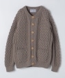 INVERALLAN: 4A ARAN CARDIGAN �A���� �J�[�f�B�K�� �J�[�L