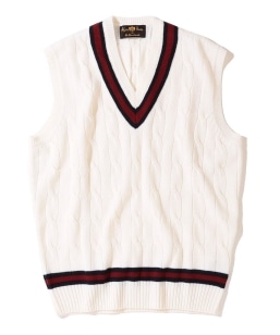 �ySHIPS EXCLUSIVE�zSouthwick: Alan Paine Wool Cricket Vest