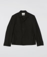 AMOMENTO: OVERSIZED WOOL JACKET �u���b�N
