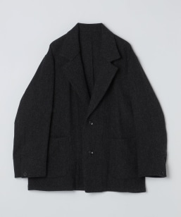 Pelemele :COVERALL JACKET WOOL TWEED