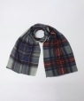 GLEN PRINCE: TARTAN CHECK STOLE �l�C�r�[