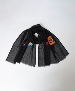 MARCEL LASSANCE: WOOL EMBROIDERY STOLE
