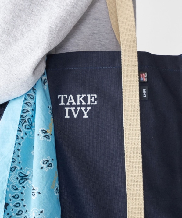 SHIPS×TAKE IVY:�wTAKE NVY�xINTER-VARSITY�g�[�g�o�b�O