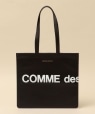COMME des GARCONS: HIGE LOGO �o�b�O �u���b�N