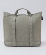 KARRI: POLY CANVAS 2WAY TOTE L ���C�g�O���[