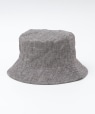 GRILLO: LINEN BUCKET HAT �_�[�N�O���[