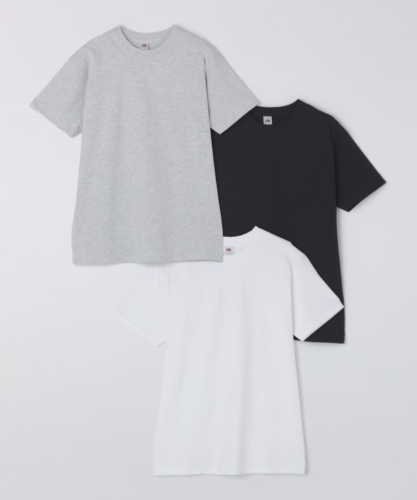 FRUIT OF THE LOOM: 3COL PACK TEE