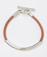 XOLO: LEATHER BRACELET ROUND �L������