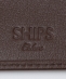 SHIPS Colors: ���U�[ BI-FOLD �E�H���b�g (��܂� ���z)