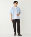 SHIPS Colors:���~�[ 100% �I�[�v���J���[ �V���[�g�X���[�u �V���c