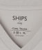 SHIPS Colors:�q�ڐG�⊴�r�V���P�b�g �R�b�g�� V�l�b�N TEE��