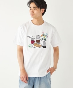 SHIPS Colors:�p�b�`���[�N �v�����g TEE��