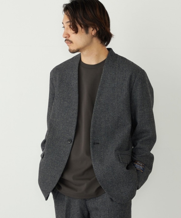 SHIPS Colors:T/W �c�C�[�h �m�[�J���[ �W���P�b�g(�Z�b�g�A�b�v�Ή��\)��