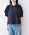 SHIPS Colors:�q����@�\�r���[�����l�� (EURO Linen) �{�N�V�[ �p�t�X���[�u �V���c��