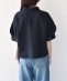 SHIPS Colors:�q����@�\�r���[�����l�� (EURO Linen) �{�N�V�[ �p�t�X���[�u �V���c��
