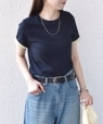 SHIPS Colors:�q��􂢉\�r�V�A�[ �h���C �^�b�` �o�C�J���[ TEE�� �l�C�r�[