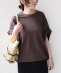 SHIPS Colors:�q��􂢉\�r�X���[�X 2WAY�X���[�u �j���A���X TEE��
