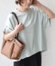 SHIPS Colors:�q��􂢉\�r�X���[�X 2WAY�X���[�u �j���A���X TEE��