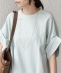 SHIPS Colors:�q��􂢉\�r�X���[�X 2WAY�X���[�u �j���A���X TEE��