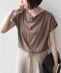 SHIPS Colors:�q�ڐG�⊴�E��􂢉\�r�N�[���^�b�` �h���[�v TEE��