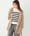 SHIPS Colors:�q��􂢉\�r�t���b�t�B�[ �N���[�l�b�N �j�b�g��