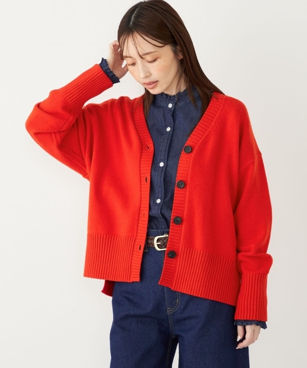 SHIPS Colors:�q��􂢉\�r�t���b�t�B�[ V�l�b�N �J�[�f�B�K����