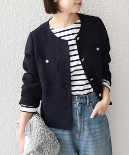 SHIPS Colors:�q��􂢉\�r�c�C�[�h���C�N �N���b�v�h �W���P�b�g 3��
