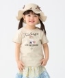 SHIPS Colors:80�`150cm / TeddyBear(R) �v�����g&�X�e�b�` TEE�� �x�[�W��