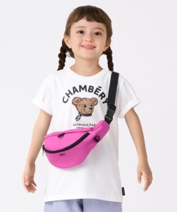 SHIPS Colors:80�`150cm / TeddyBear(R) �v�����g&�X�e�b�` TEE��