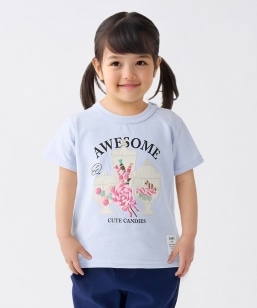 SHIPS Colors:80�`130cm / �p�b�`���[�N �v�����g T�V���c��