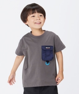 �ySHIPS Colors KIDS�ʒ��zFIRST DOWN:�|�P�b�gTEE(100�`150cm)