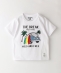 SHIPS Colors:�p�b�`���[�N �v�����g TEE(80�`130cm)��