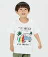 SHIPS Colors:�p�b�`���[�N �v�����g TEE(80�`130cm)�� ���C�g�z���C�g