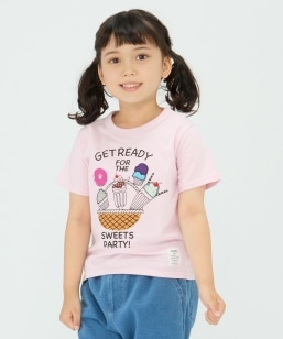 SHIPS Colors:�p�b�`���[�N �v�����g TEE(80�`130cm)��