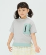 SHIPS Colors:�R���r�l�[�V���� �|�P�b�g TEE (80�`130cm) ���C�g�O���[