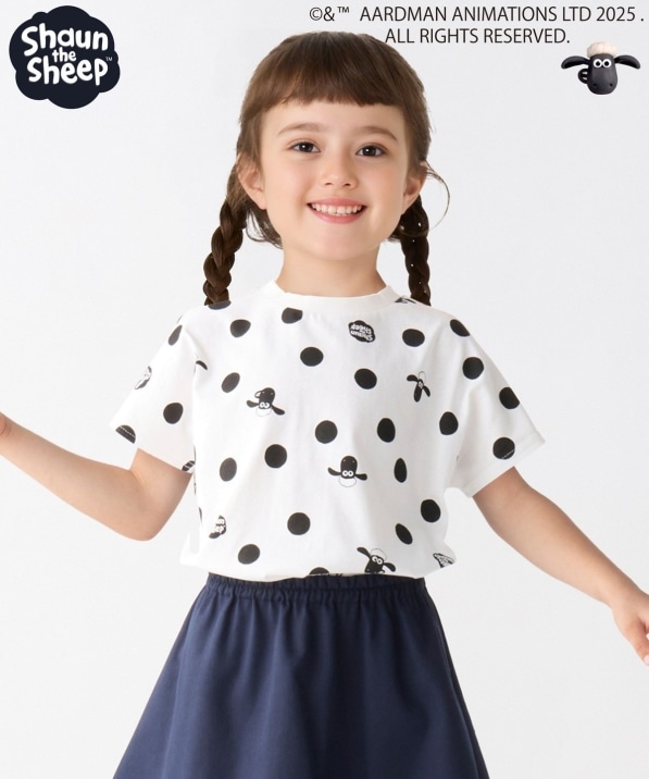 SHIPS Colors:80�`130cm / �Ђ��̃V���[�� �h�b�g �v�����g T�V���c��
