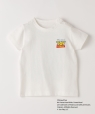 SHIPS Colors:80�`130cm / �q����@�\�r�g�C�E�X�g�[���[ �v�����g TEE ���C�g�z���C�g