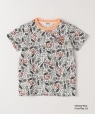 SHIPS Colors:80�`130cm / �q����@�\�r�g�C�E�X�g�[���[ �v�����g TEE �z���C�g