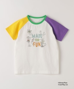 SHIPS Colors:80�`130cm / �q����@�\�r�g�C�E�X�g�[���[ �v�����g TEE