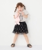 SHIPS Colors:90�`140cm/�q��􂢉\�r�`���[���M���U�[�X�J�[�g��