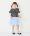 SHIPS Colors:90�`140cm/�q��􂢉\�r�`���[���M���U�[�X�J�[�g��
