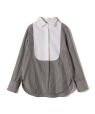 SLOAN:�q��􂢉\�rTUXEDO STRIPE SHIRT �z���C�g