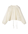 UNDER STANDING:shirring stopper blouse �I�t�z���C�g